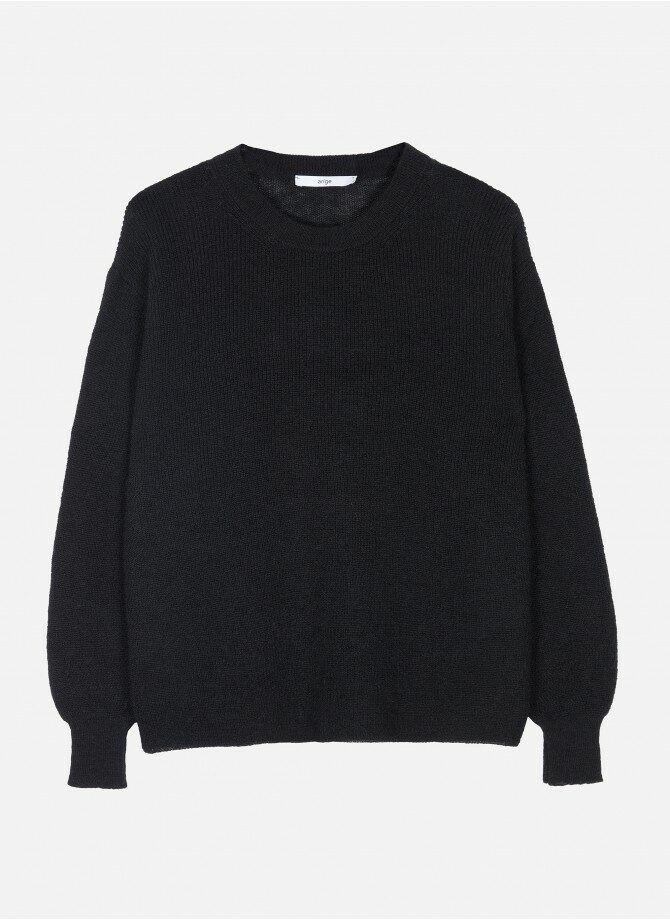 short-loose-knit-sweater-black